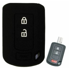 Thejacketstore.com Keyless Entry Remote Key Fob Rubber Cover Fits Mitsubishi Mirage Outlander 2020