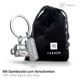 FABACH Car Key Fob with Engraving – Guardian Angel Keyring Angel for Drivers – Gift Lucky Charm Drive Carefully Car Gifts – Drive Careful, I Need You, Rose Gold, European