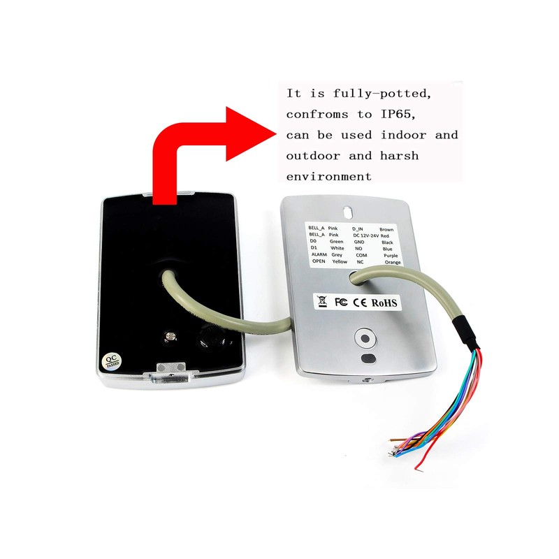 Retekess T-AC04 Garage Keyless Entry Pad,Access Control Keypad,Door Keypad,Wiegand 26