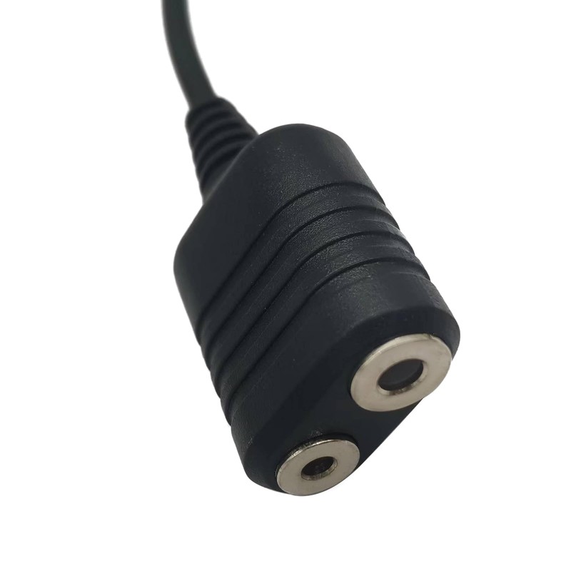 Renastar Walkie Talkie Earpiece Adapter for Motorola APX 6000 8000