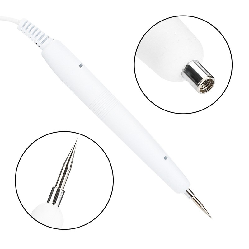 2 Types Ultrasound Anti Aging Ultrasonic Accessory*Spot Removal Pen &