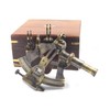 Vintage Antique Marine Anchor Design Handmade Wooden Box Nautical Brass