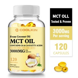 Organic MCT Oil Capsules C8 MCT Oil & C10 MCT Capsules Ketone Fuel for Brain and Body, 120 Capsules Sports Nutrition Supplement for Focus and Gut Health, 2 Count, 120 Capsules / 유기농 MCT 오일 캡슐 C8 MCT 오일 & C10 MCT 캡슐 뇌와 신체를 위한 케톤 연료 캡슐 120개 집중력과 장 건강을 위한 스포츠 영양 보충제, 2개, 120정