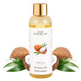 Generic Cold Pressed Virgin Coconut Oil Pure & Natural For Vitamin E, Healthier & Gorgeous Hair, Body - 100ml