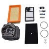 Fyearfly StihlTS400 Cylinder Piston Kit, Original Replacement 49mm Cylinder Piston+Air