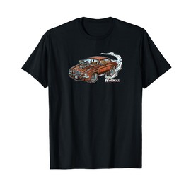 Roadkill Draguar Fleece Motortrend T-Shirt, Small, Black