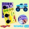 24 Sheets Make Your Own Stickers, Car Make-a-face Sticker Trucks,
