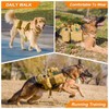 AIWAI Tactical Dog Harness with Pouches,Dog Vest Harness for Large