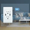 Nineleaf Wall Mount Charger Power Socket USB Wall Charger with