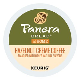 Panera Bread Hazelnut Creme Coffee single serve capsules for Keurig K-Cup Pod brewers (36 Count),12 Count (Pack of 3)