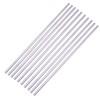 VERNUOS 10 Pieces 1/4" Aluminum 6061 T6511 Round Rod Solid