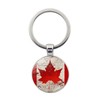6Packs Canada Maple Leaf Keychain Souvenir - Canadian Key Chains