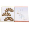 Awaji Baikaundo Incense, Clean Sweet Tea Incense, Cone Shaped, 18