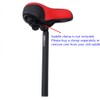 UPANBIKE Bike Seat Post Aluminum Alloy Length 350mm 25.4/27.2/28.6/30.8/31.7mm Black