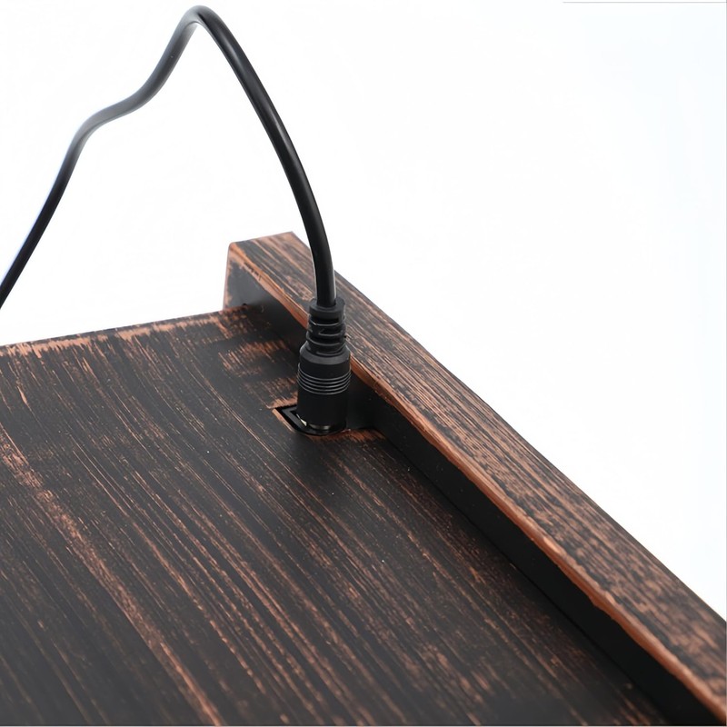 Simulated LED Fireplace Lantern USB & Battery Powered Flameless Light