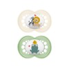 MAM Original Dummy Size 16+ Months, Natural Rubber Teat, Organic