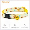 Foodie Cat Collar, Safety Breakaway Kitten Collar, Milk & Cookie