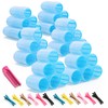 49PCS Self Grip Hair Rollers Set with Duckbill Clips &