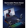 ChillCore Laptop Cooling Pad, RGB Lights Laptop Cooler 9 Fans