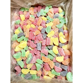 Fruit Jelly Slices Assorted Fruit Jelly Slices Bulk Candy 8OZ 1LB 1.5LB 3LB 5LB Assorted Flavor - 2 LB