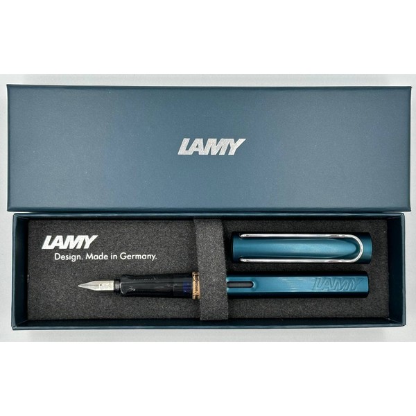 LAMY ラミー 万年筆 F 細字 アルスター ペトロール LD4PT-F 両用式 限定 正規輸入品