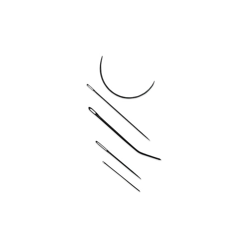 Pony Black Needle Repair Kit - 5 Pieces for Arts