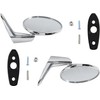 Prefer Warehouse Pair(2) Chrome Polished Outside Exterior Rearview Door Mirrors