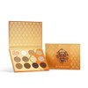 Juvia's Place Orange, Browns, Tans, White Pressed Eyeshadow Palette -