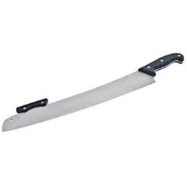 American METALCRAFT, Inc. American Metalcraft PPK17 Stainless Steel Pizza Knife with Double Handles, 18" Blade, Silver
