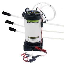 PlaYaTa 12V DC Current Oil Changer 6L Oil Pump: for car Engine Oil, Transmission Oil, coolant, Brake Oil, Easy to Operate, can Pump Oil Through The Dipstick Tube, PLA-01