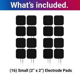 iReliev OTC Electrode Pads Refill Kit, 16 Premium Electrodes