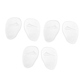 Baluue 3pairs Anti- High Heel Inserts Forefoot Pads for Comfort and Stability Footwear for High Heels Flats and Looser Shoes
