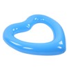 Heart Shaped Swimming Circle 120cm Thick Tear Resistant PVC Material