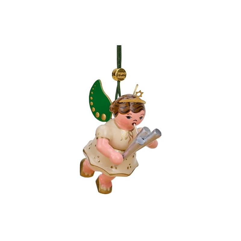 Hubrig Volkskunst GmbH Christmas Tree Decoration Angel with Shammei 6