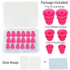 DMZHY Triple Flange Ear Tips 9 Pairs SML Earbud Tips