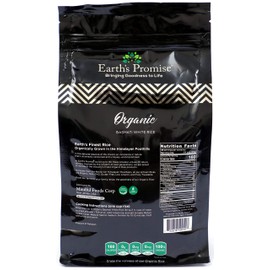 Organic Earth's Promise Rice (Basmati White, 32 oz (2lb) - 5 Pack)