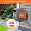 Retractable Garden Hose Reel 1/2 In x 100 FT, Wall