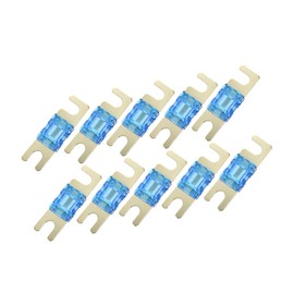 A ABSOPRO 10 Stück 100 A AFS Mini-ANL-Sicherung für Auto, LKW, Motorrad, Boot, Audio-CDs, Artikelersatz