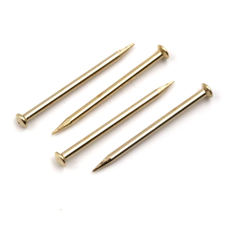 Design61 100 x Steel Pins Steel Nails Skirting Board Pins