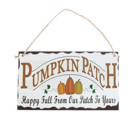 BESTOYARD Thanksgiving Wood Plaque Pumpkin Patch Door Sign Wall Plaque Farmhouse Autumn Fall Hanging Decoration Thanksgiving Party Supplies