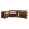 Lemasi Biker Wallet with Chain RFID Protection Hunter Leather Wallet