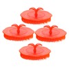 minkissy Hair Scrubber 12 Pcs Massage Shampoo Brush Anti Dandruff