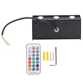 18W  Modern RGB Colorful Led Wall Lamp Waterproof Outdoor Garden Corridor Up Down Lights