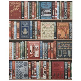 Nelson Line ST1299 - Estantería de Navidad (8 x 10 cm), diseño de Calendario de adviento