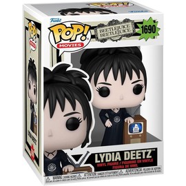 POP Movies: Beetlejuice Beetlejuice - Lydia Deetz Funko Vinyl Figure (Bundled with Compatible Box Protector Case), Multicolor, 3.75 inches