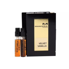 MANCERA VELVET VANILLA EDP 2.0ml .06fl oz x 2 PERFUME SPRAY SAMPLE VIALS