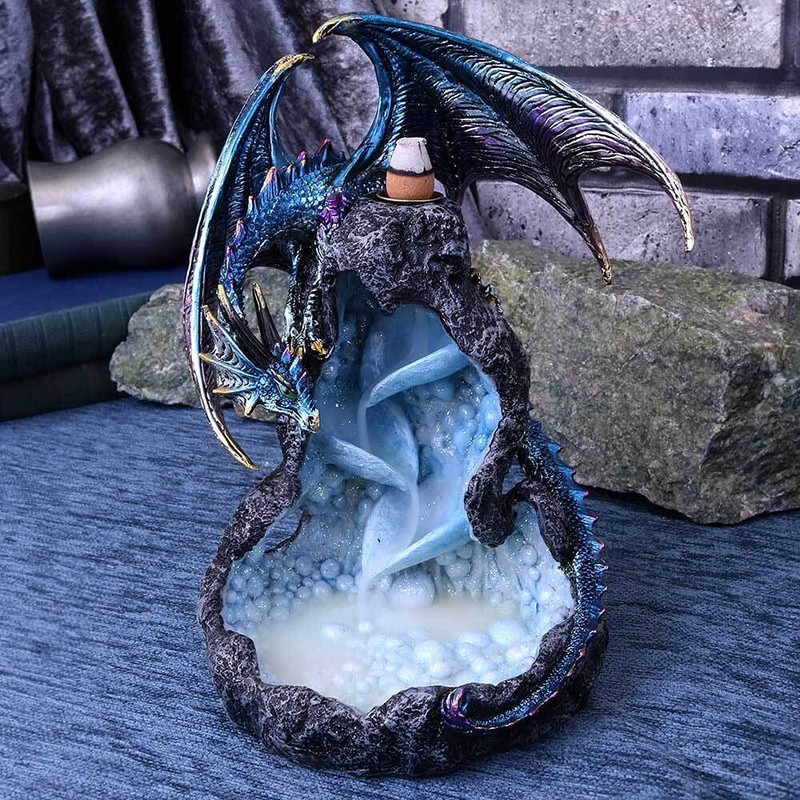 Nemesis Now Dragons Intrigue Backflow - Quemador de Incienso (21,5