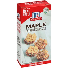 McCormick Maple Extract, 1 FL OZ (Pack of 3)