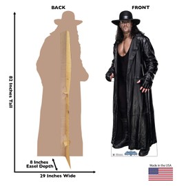 Cardboard People Undertaker Life Size Cardboard Cutout Standup - WWE