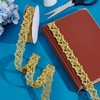 PH PandaHall 20 Yards Gold Lace Trim for Sewing, 25mm